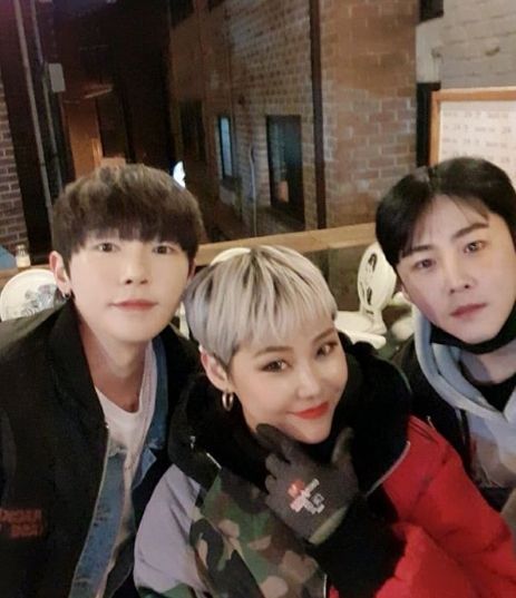 BJ세야 X BJ케이 X 래퍼 치타 혼성 그룹 셀카샷