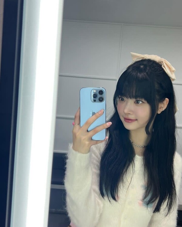 벚꽃보다 은채 꽃&quot; 르세라핌 홍은채, 귀욤+이쁨→심장폭행 &lt; 대중문화 &lt; 기사본문 - 뉴스컬처