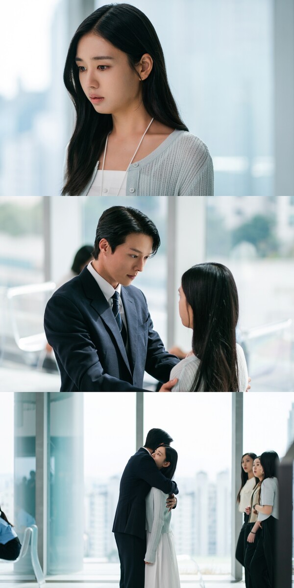 장기용, 안은진 공개 포옹 '직진 로맨스'