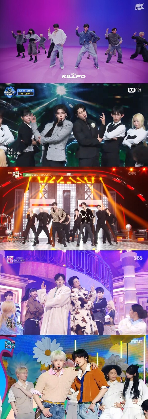 NCT JNJM、鮮明な対比と抑制されたヒップホップ「BOTH SIDES」ステージ