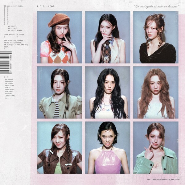 I.O.I、9年ぶり完全体カムバック…『I.O.I : LOOP』で“10年の成長”を