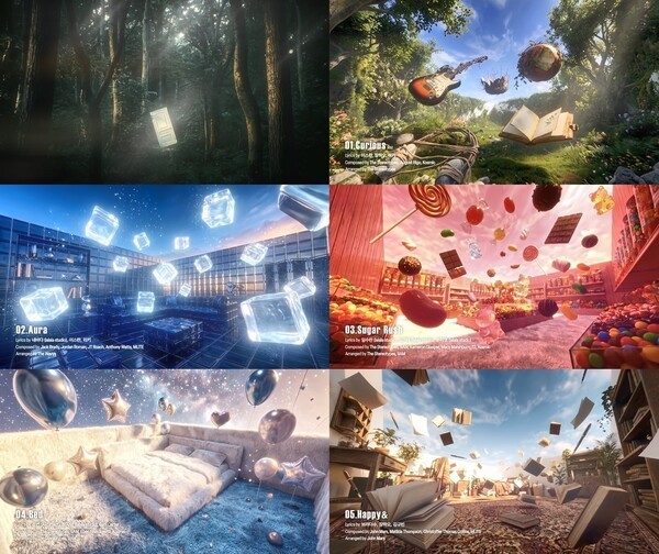 AND2BLE、『Sequence 01: Curiosity』ハイライトメドレー公開…“好奇心