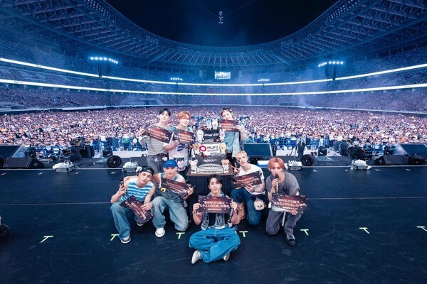 Stray Kids、国立競技場に14万人 海外男性アーティスト初の単独公演