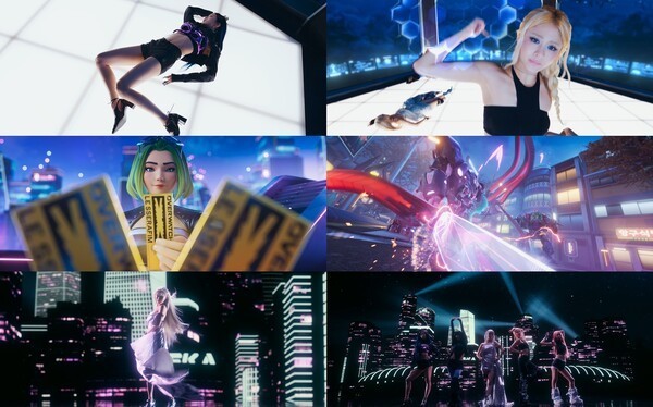 Made My Night」MVティザー公開 LE SSERAFIM、D.Vaが救出へ…「オーバー