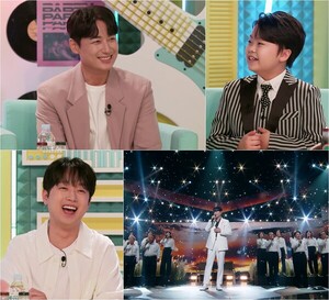 "곡 줄게, 반짝이 입자"…<b>이찬원</b>·김준현, 이지훈 트로트 데뷔 밀어주기...