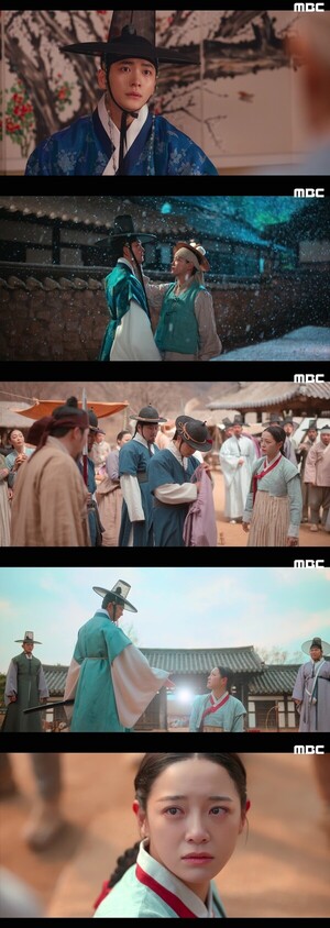 <b>강태오</b>, <b>김세정</b>만을 위한 암행어사 됐다…'<b>국밥 플러팅</b>'에 설렘 폭발('이...